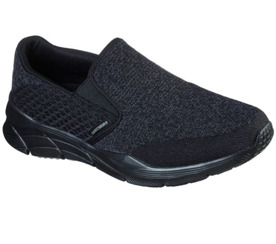 Skechers Relaxed Fit: Equalizer 4.0 - Revivify Slip On Panske Čierne | 382-NWKJOR