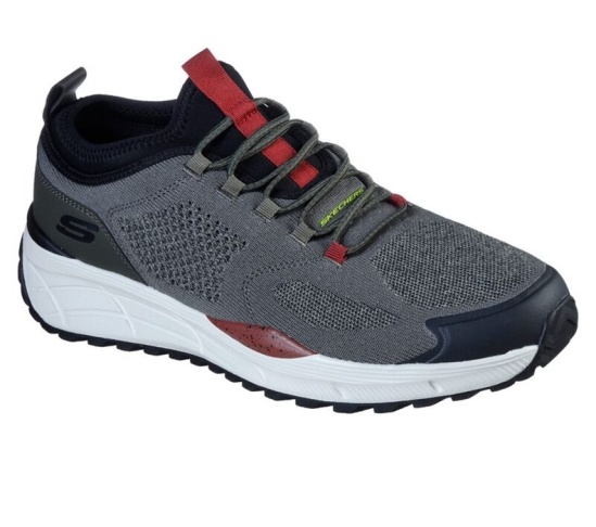Skechers Relaxed Fit: Equalizer 4.0 Trail - Terrator Slip On Panske Olivovo Zelená / Čierne | 538-GI