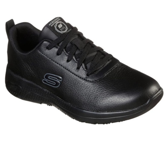 Skechers Relaxed Fit: Marsing - Gmina Sr Pracovne Cizmy Damske Čierne | 317-WPTKQZ