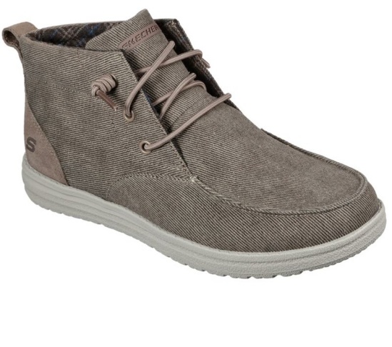 Skechers Relaxed Fit: Melson - Forlen Slip On Panske Hnede | 691-LYJHDF