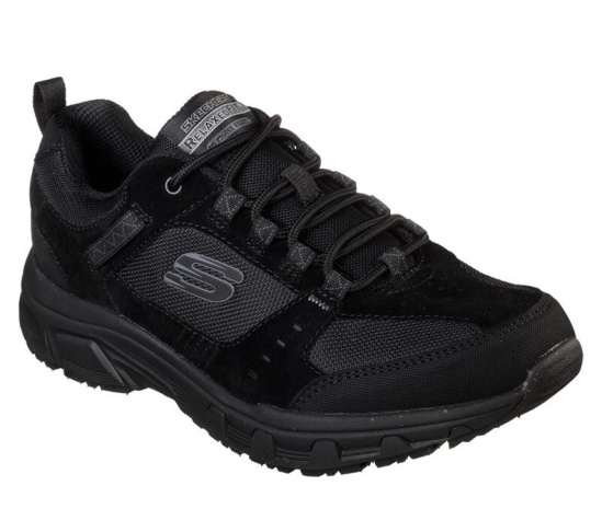 Skechers Relaxed Fit: Oak Canyon Tenisky Panske Čierne | 126-NSDWPI