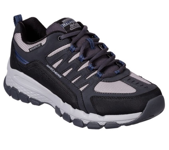 Skechers Relaxed Fit: Outland 2.0 - Rip-Staver Tenisky Panske Tmavo Siva | 619-PSGVTM