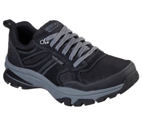 Skechers Relaxed Fit: Ralcon - Tomlin Tenisky Panske Čierne | 539-YIBREW