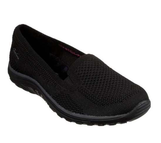 Skechers Relaxed Fit: Reggae Fest - Enjoy Balerinky Damske Čierne | 418-TGUYIS