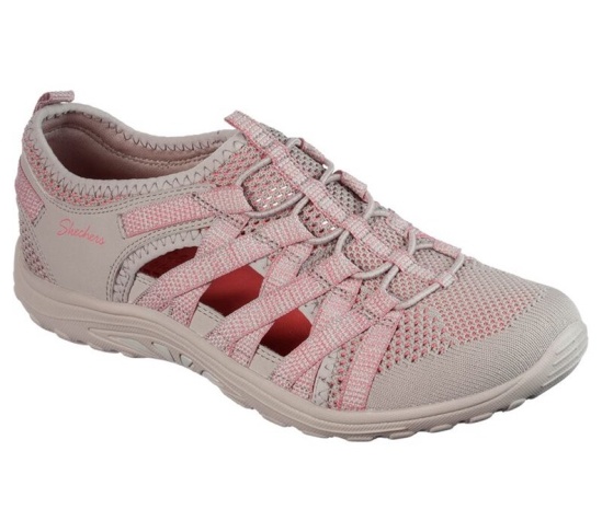 Skechers Relaxed Fit: Reggae Fest - Hooked Slip On Damske Ruzove | 503-JINHLS