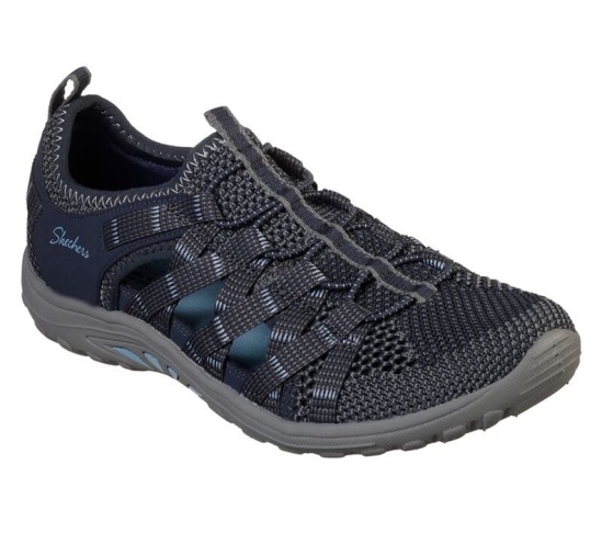 Skechers Relaxed Fit: Reggae Fest - Neap Balerinky Damske Námornícka Modrá | 684-ESUGVY