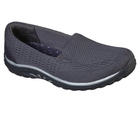 Skechers Relaxed Fit: Reggae Fest - Pillows Balerinky Damske Tmavo Siva | 031-NWZYBH