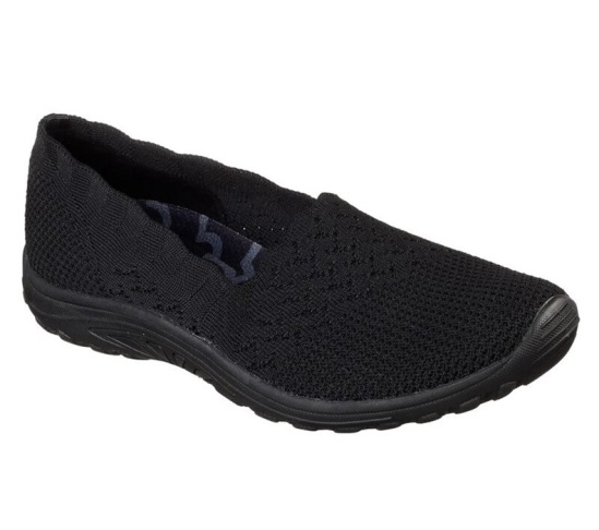 Skechers Relaxed Fit: Reggae Fest - Trail Dame Slip On Damske Čierne | 476-ULQICJ