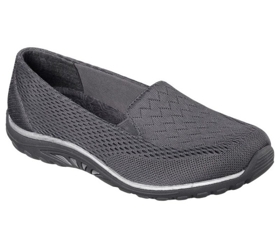 Skechers Relaxed Fit: Reggae Fest - Willows Balerinky Damske Tmavo Siva | 109-JSMCDL