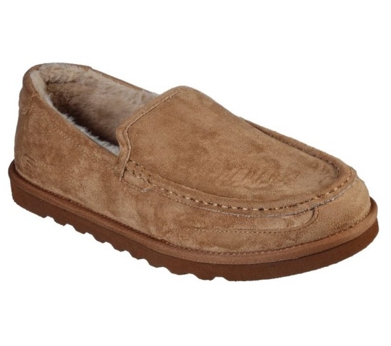 Skechers Relaxed Fit: Renten - Oten Slip On Panske Hnede | 127-PVCAIL