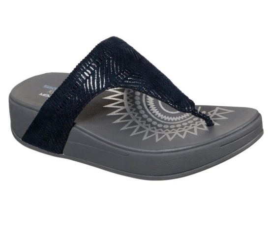 Skechers Relaxed Fit: Retrogrades - Jupiter Zabky Damske Námornícka Modrá | 891-CZOLGW