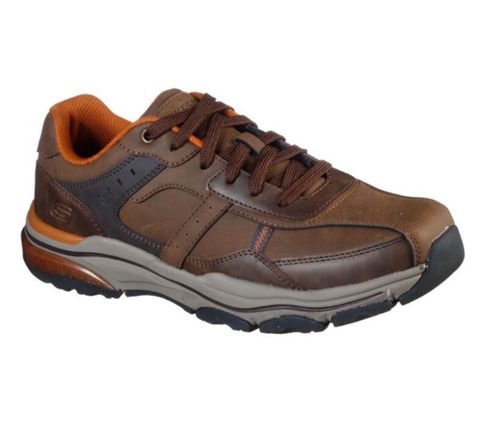 Skechers Relaxed Fit: Romago - Elmen Tenisky Panske Hnede | 812-EWVAQX