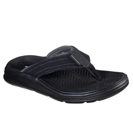 Skechers Relaxed Fit: Sargo - Wolters Zabky Panske Čierne | 679-RPXDSI