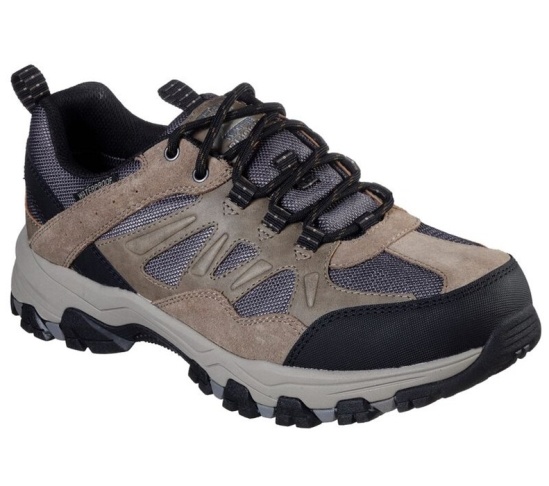 Skechers Relaxed Fit: Selmen - Enago Turisticke Topanky Panske Hnede | 582-SCTIDH