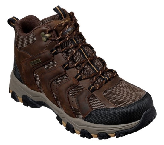 Skechers Relaxed Fit: Selmen - Relodge Cizmy Panske Hnede | 617-ETOJKG