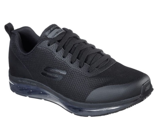 Skechers Relaxed Fit: Skech-Air - Chamness Sr Tenisky Panske Čierne | 069-BAYKOT