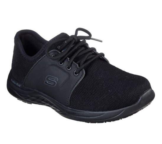 Skechers Relaxed Fit: Toston - Auley Wp Sr Tenisky Damske Čierne | 970-DKGLXZ