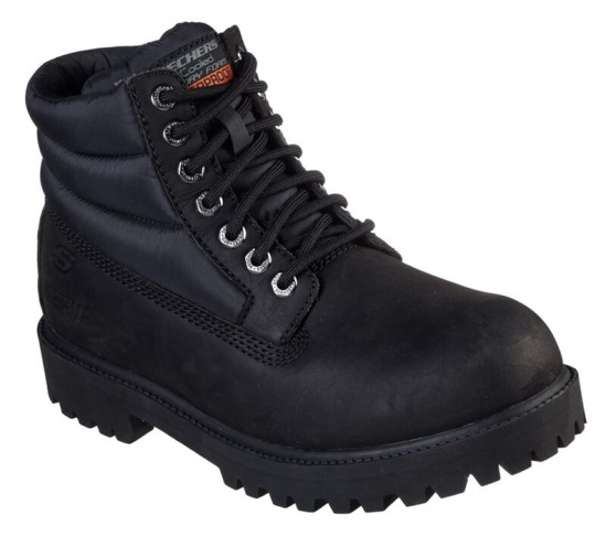 Skechers Relaxed Fit: Verdict - Verno Cizmy Panske Čierne | 526-HNXOPI