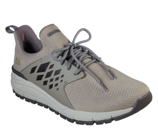 Skechers Relaxed Fit: Volero - Arza Tenisky Panske Hnedožltý | 607-JRYXDM
