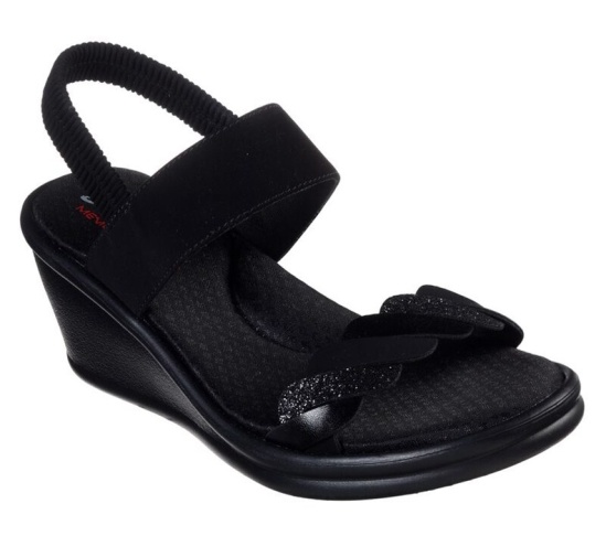 Skechers Rumblers - City Dash Sandale Damske Čierne | 549-GLCTAE