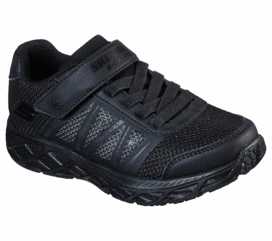 Skechers S Lights: Dynamic-Flash Tenisky Chlapcenske Čierne | 189-VZTEAW