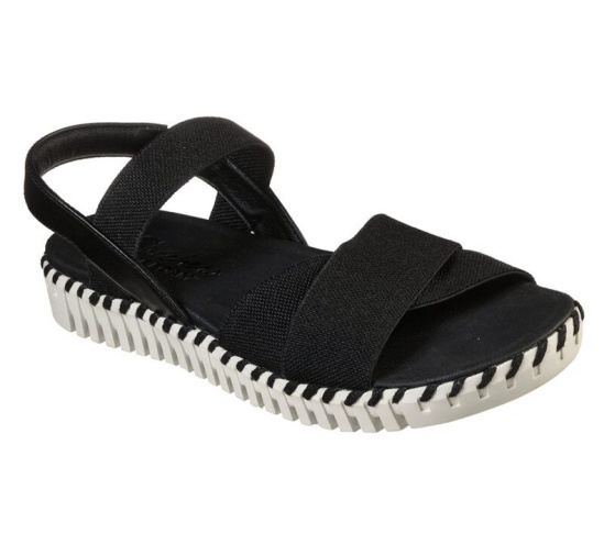 Skechers Sepulveda - Beach Blvd Sandale Damske Čierne | 427-HGSLYW
