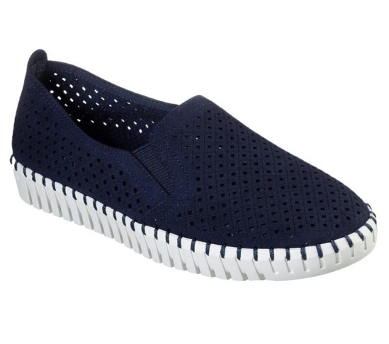 Skechers Sepulveda Blvd - A La Mode Balerinky Damske Námornícka Modrá | 802-BEHFPS