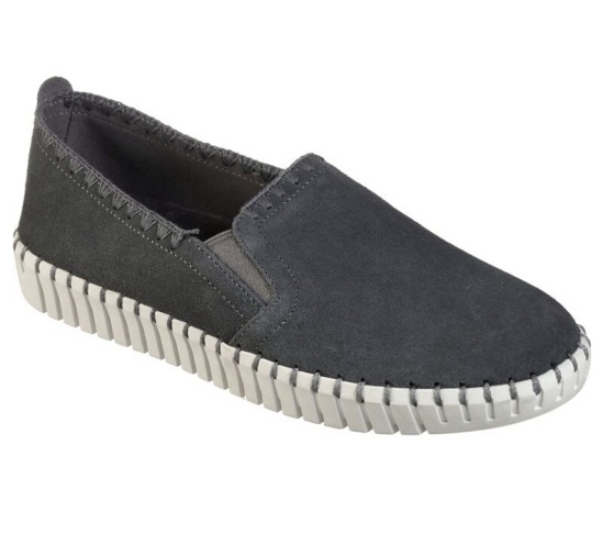 Skechers Sepulveda Blvd - Goodbyes Slip On Damske Tmavo Siva | 280-ESPMQN