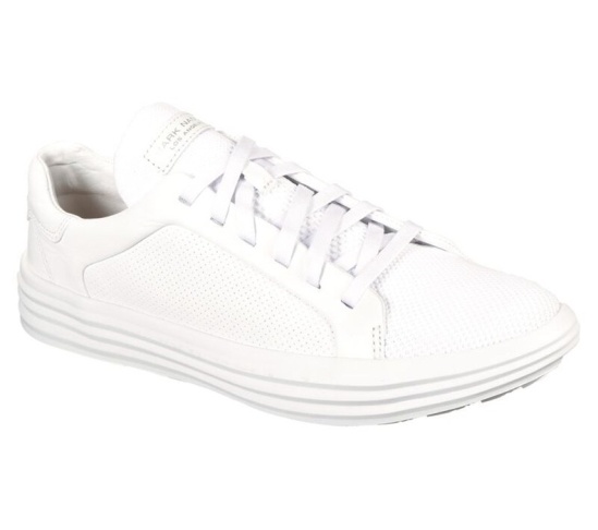 Skechers Shogun - Bandon Tenisky Panske Biele | 784-KYCUJD