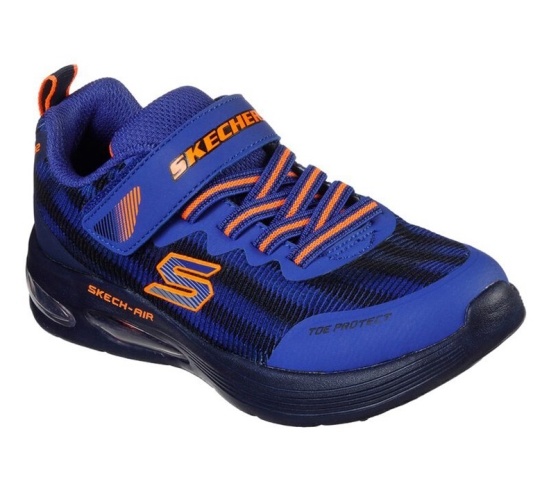 Skechers Skech-Air Dual Tenisky Chlapcenske Modre / Oranžové | 045-GZVIDM