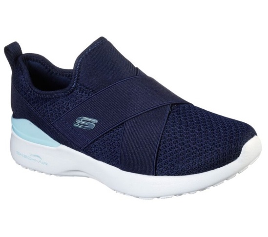 Skechers Skech-Air Dynamight - Easy Call Slip On Damske Námornícka Modrá | 907-OTVHPB