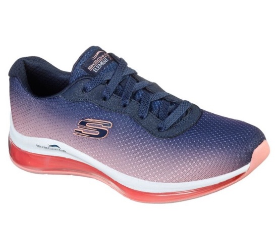 Skechers Skech-Air Element 2.0 Tenisky Damske Námornícka Modrá / Ruzove | 697-UNODBK