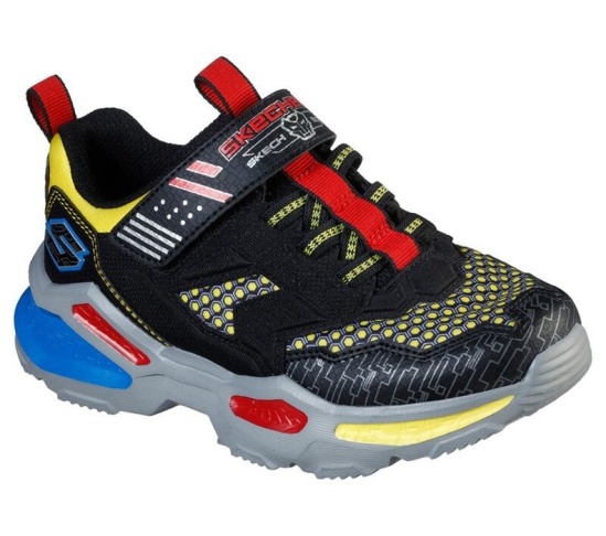 Skechers Skech-Bots Tenisky Chlapcenske Čierne / Viacfarebný | 742-ERGFOM