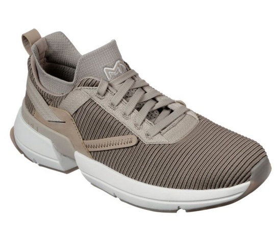 Skechers Split - Litman Topanky Casual Panske Hnedožltý | 526-IWXBYM