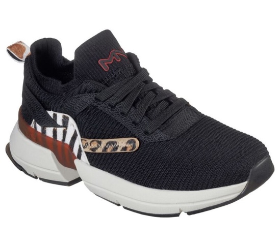 Skechers Split - Overpass Tenisky Damske Čierne / Viacfarebný | 657-EKZLCB