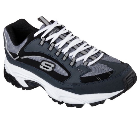 Skechers Stamina - Cutback Tenisky Panske Námornícka Modrá / Čierne | 321-QERWGU