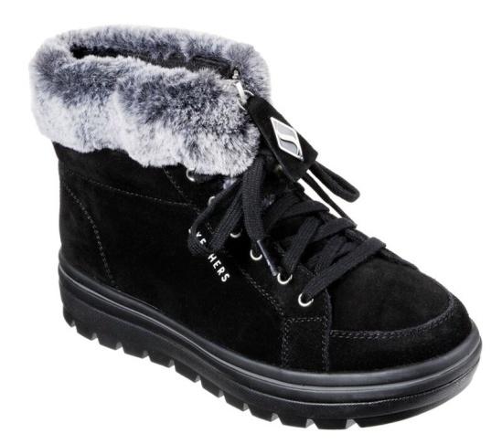 Skechers Street Cleats - Everyday Chillz Cizmy Damske Čierne | 805-OETXRW