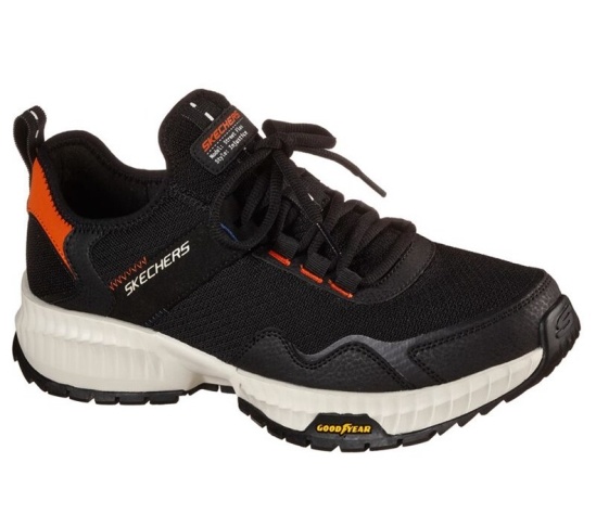 Skechers Street Flex - Injustice Tenisky Panske Čierne | 681-CLNZDW