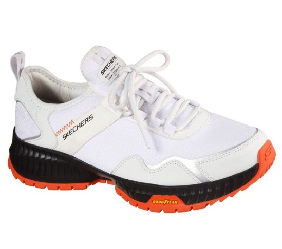 Skechers Street Flex - Injustice Tenisky Panske Biele / Čierne | 837-CZHTOK