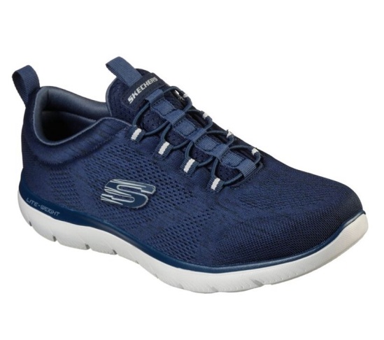 Skechers Summits - Louvin Slip On Panske Námornícka Modrá | 587-AFMQXO