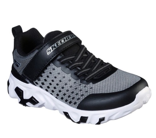 Skechers Techno Strides Tenisky Chlapcenske Siva | 657-UPYXES