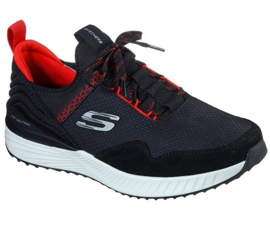 Skechers Tr Ultra - Terranean Tenisky Panske Čierne / Červené | 461-AMIOBY