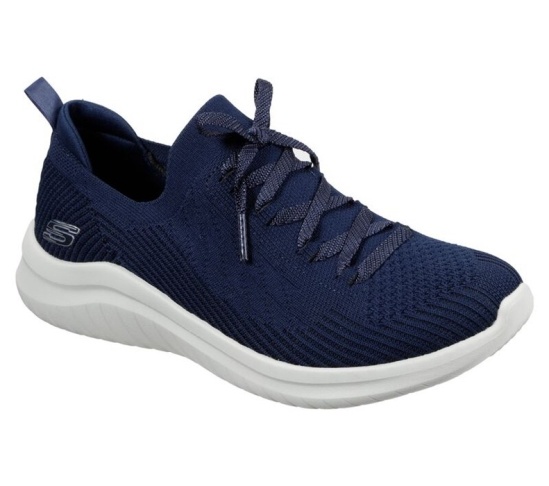 Skechers Ultra Flex 2.0 - Flash Illusion Slip On Damske Námornícka Modrá | 624-ONQDBP