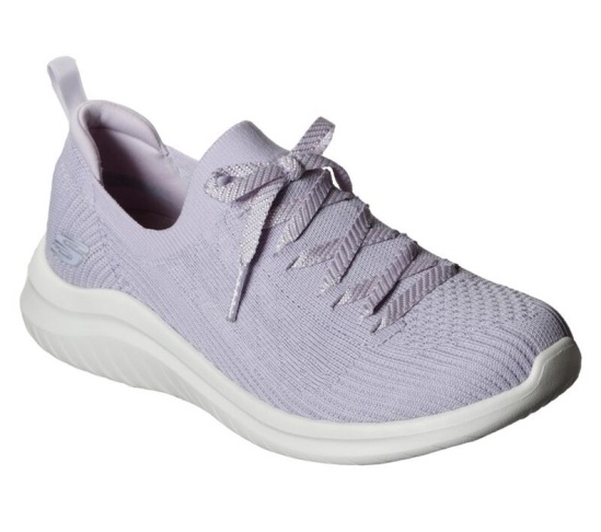 Skechers Ultra Flex 2.0 - Flash Illusion Slip On Damske Lavendel | 863-AHYORZ