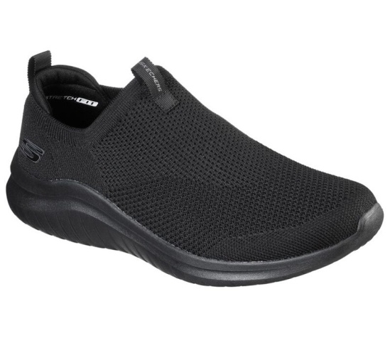 Skechers Ultra Flex 2.0 - Kwasi Slip On Panske Čierne | 376-MVJFDI