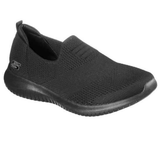 Skechers Ultra Flex - Harmonious Slip On Damske Čierne | 431-IZYOUE