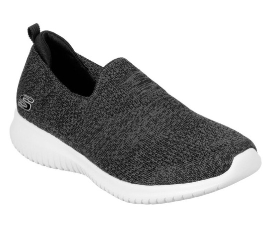 Skechers Ultra Flex - Harmonious Slip On Damske Čierne / Biele | 540-ZUTEWJ