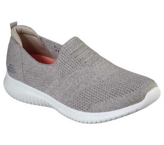 Skechers Ultra Flex - Harmonious Slip On Damske Siva | 762-LDGVXN