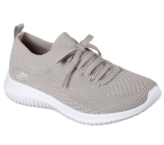 Skechers Ultra Flex - Statements Slip On Damske Béžové | 389-PTHVOD