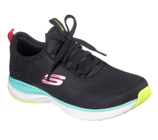 Skechers Ultra Groove - Quick Advantage Tenisky Damske Čierne / Viacfarebný | 817-OSRXVM